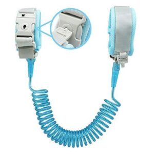 kid s anti lost wrist link with lock baby blue 4akid 1