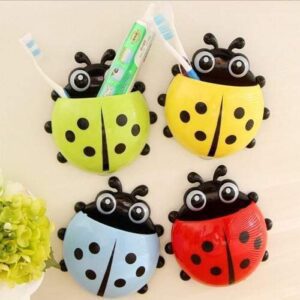 ladybug toothbrush holder assorted colours 4akid 1