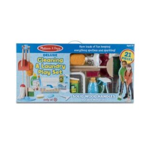 melissa and doug deluxe cleaning and laundry play set pre order 4akid 1