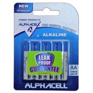 pack of 3 alphacell pro alkaline digital batteries size aa 4pc 4akid