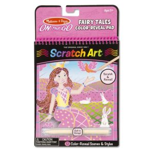 OntheGoScratchArtColorRevealPad FairyTales