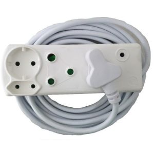 alphacell 4 way multiplug with 5 metre extension 4akid