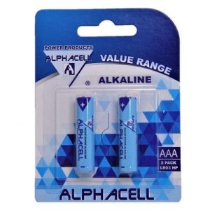 alphacell value battery size aaa 2pc 4akid