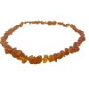 amber baby teething necklace cognac amber 4akid 1