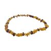 amber baby teething necklace multi 4akid 1