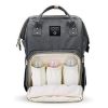 backpack baby diaper bag grey 4akid 1