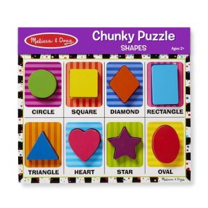 melissa and doug chunky puzzle shapes pre order 4akid 1