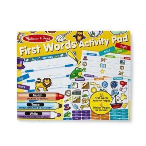 melissa and doug first words activity pad pre order 4akid 1