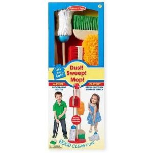 melissa and doug lets play house dust sweep and mop pre order 4akid 1