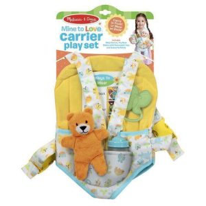 melissa and doug mine to love baby carrier doll play set pre order 4akid 1