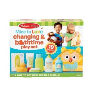 melissa and doug mine to love changing and bath time play set pre order 4akid 1