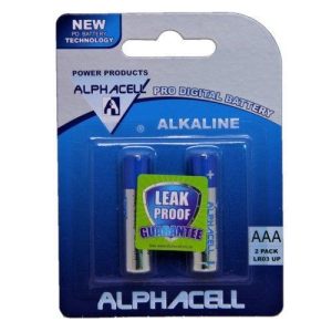 pack of 3 alphacell pro alkaline digital batteries size aaa 2pc 4akid