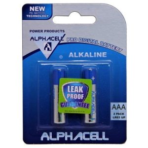 pack of 6 alphacell pro alkaline digital batteries size aaa 2pc 4akid