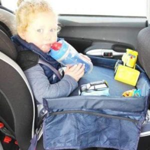 play n snack toddler travel tray for the car navy pre order 4akid 1
