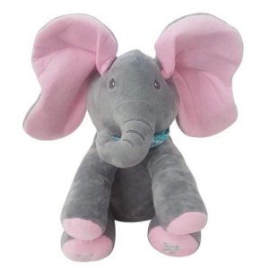 plush peek a boo elephant pink 4akid 1