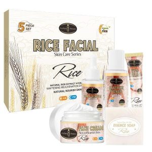 rice facial skin care series 5pc set 4akid 1