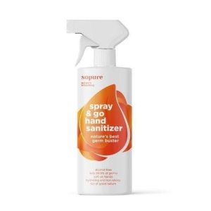 sopuretm lifestyle range spray and go hand sanitizer for everyday use 500ml 4akid